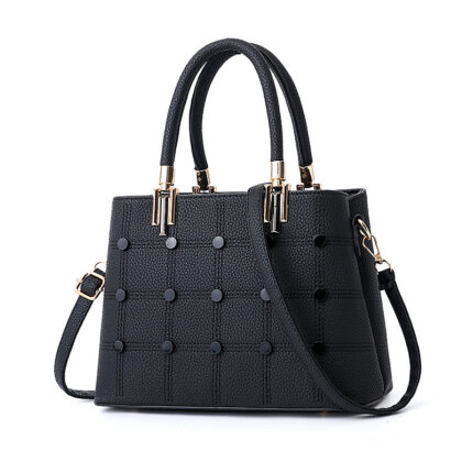 Sac à main riveté