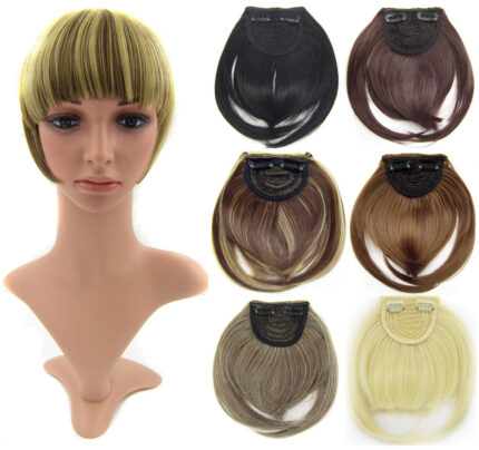Extensions de frange à clips