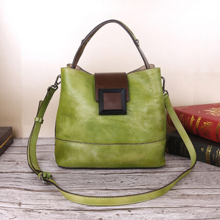 Sac à main pour femme, en cuir