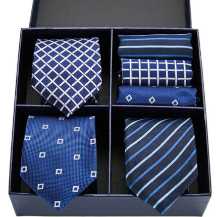 Ensemble de cravate pour homme d'affaires