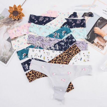 Culottes en soie glacée sans coutures, respirantes et confortables pour femmes