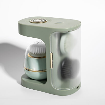 Nettoyeur électrique pour le visage, instrument de beauté en silicone