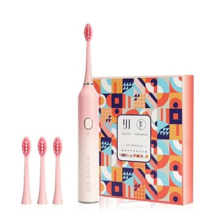 Nouvelle brosse à dents électrique étanche IPX7, brosse intelligente à ultrasons pour un blanchiment des dents.