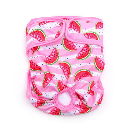 Culottes menstruelles imprimées tendance pour animaux de compagnie