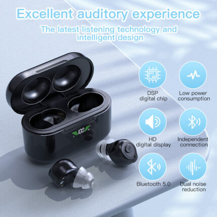 Appareil auditif numérique Bluetooth pour personnes âgées