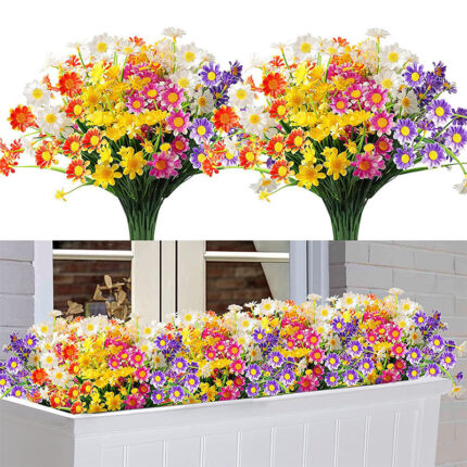Plante artificielle en plastique résistant aux UV et aux couleurs inaltérables