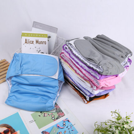 Culottes d'allaitement lavables pour femmes, couches à scratch