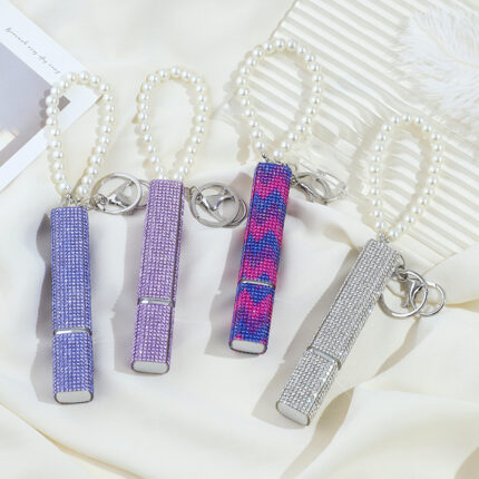 Porte-clés , ceinture portable pour flacons de parfum pour filles