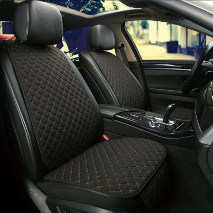 Coussin de siège de voiture en lin universel